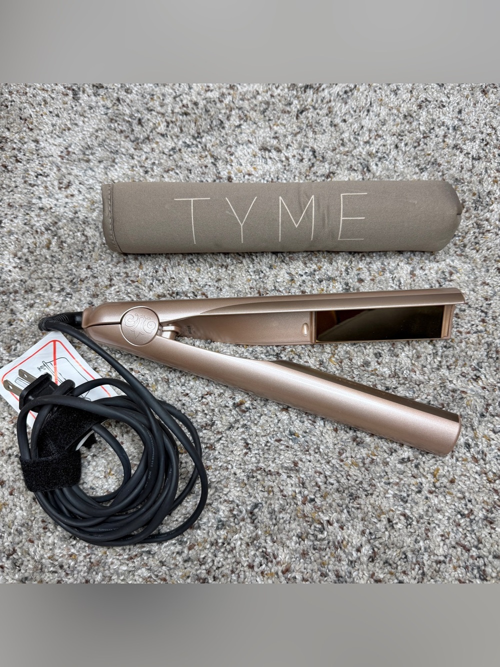 TYME Curling Iron 2 In 1 Straightener Curler Professional Hair Styling Tool